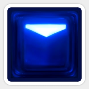 Beat Saber Blue Block Sticker